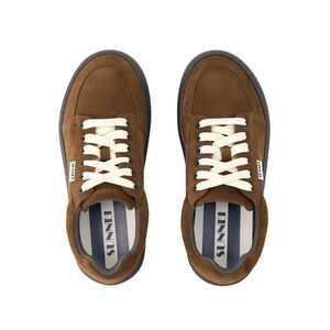 Sunnei Suede Low Top Sneakers Casual Men black